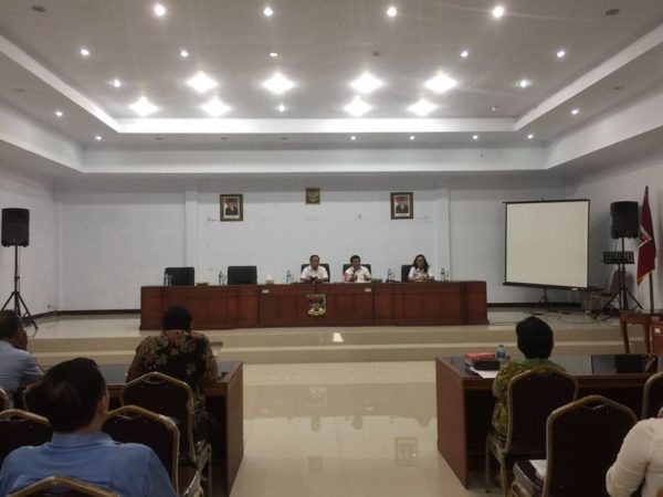 Rapat Persiapan HUT RI di Kabupaten Minahasa