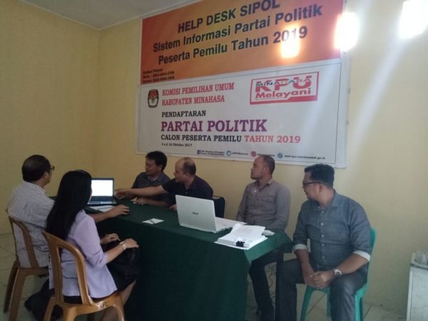 Partai Nasdem Berkonsultasi ke KPU Minahasa