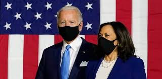Joe Biden bersama kemalla Harris