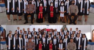 Peneguhan Pelayan GMIM Syaloom Suluun Wilayah Tareran Dua Periode  2022-2026 Berjalan Dengan Baik