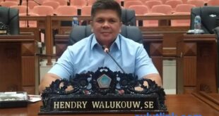 Henry Walukow, Terima Kasih Kepada Presiden RI Telah Meresmikan Bendungan Kuwil di Desa Kawangkoan Minut