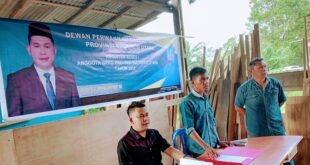Braien Waworuntu Reses I Tahun 2023, Jaring Aspirasi Masyarakat Empat Desa di Kecamatan Sonder